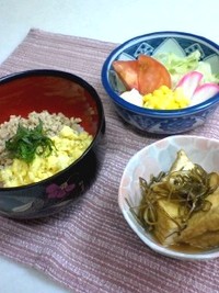 そぼろ丼 2009/03/27 20:40:46