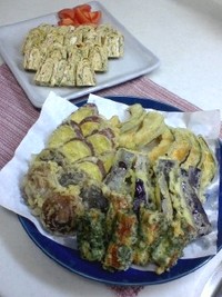 野菜の天ぷら 2009/04/03 20:31:22
