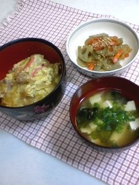 親子丼 2009/04/18 20:27:30