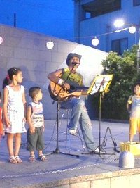 まつちよさんライブ始まり〜♪ 2009/07/25 19:10:16
