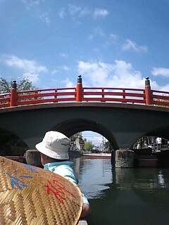 柳川　川下り(^▽^)