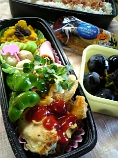 チキンピカタのお弁当♪