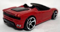 FERRARI F430 SPIDERの赤