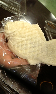 白い鯛焼き