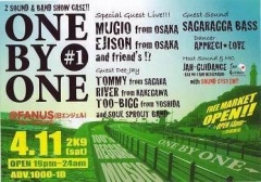 4/11 ☆ONE BY ONE☆ 出店