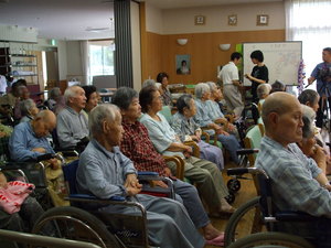水窪で、フラメンコ！