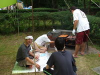 ★水窪中バレー部BBQ★