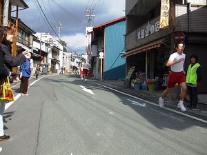 ★冬晴れの中学校マラソン大会★