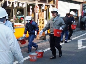 ★“水窪大火の日”の火災訓練★