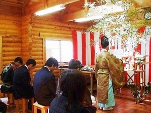 ★マロニエの里でオープン式典★