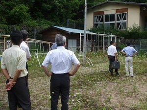 ★ＮＰＯ森の学校を視察★