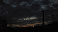 まだ暗い朝