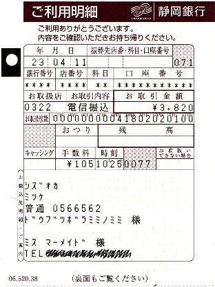 動物ボランティアに寄付しました