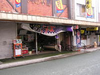 町を泳ぐ鯉