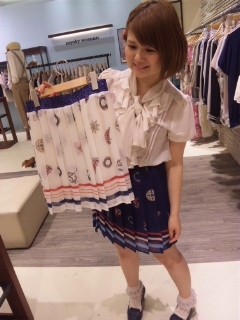 ★シフォンマリンスカート★