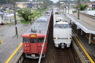 普段の七尾線の車輌も・・・