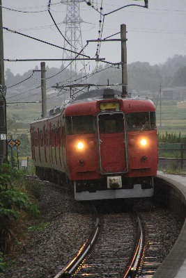 普段の七尾線の車輌も・・・