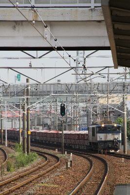 清洲駅にて貨物撮り・・・その２　赤ホキとホキ１０００