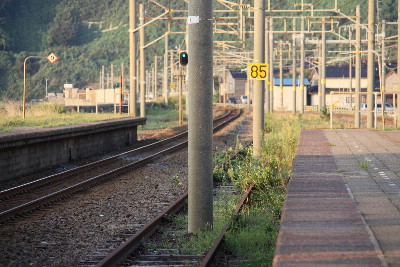 青春１８きっぷ・・・信越線米山駅（新潟県）