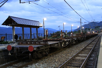 青春１８きっぷ・・・篠ノ井線姨捨駅（長野県）その２