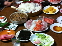 手巻き寿司 2013/05/01 19:07:28