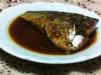 鯖の煮物 2013/04/02 18:40:00