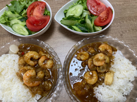 ２回目　シーフードカレーライス