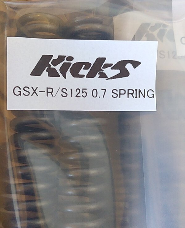Kicks：GSX-R125／150用フロントフォークスプリング