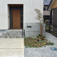 北区・庭工事～植栽つづき　新井園芸さん