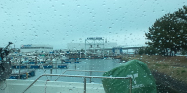 雨が降ってから