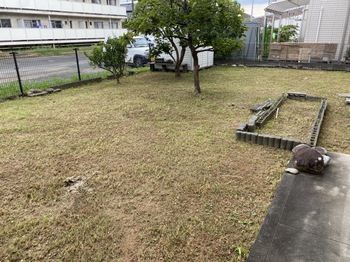 個人邸管理　草刈り