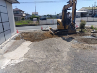 駐車場造り