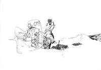 ちょっと絵を描いた