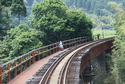 いすみ鉄道のムーミン列車