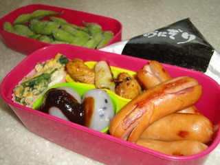今日のお弁当です