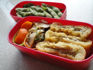 今日のお弁当です