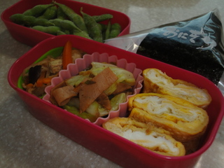 今日のお弁当です