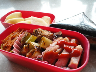 今日のお弁当です