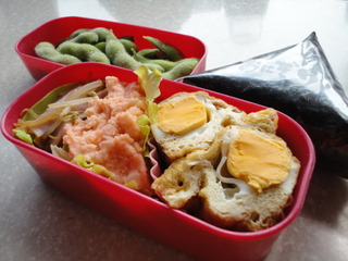 今日のお弁当です