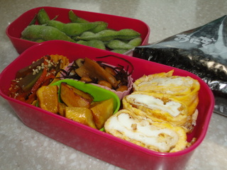 今日のお弁当です