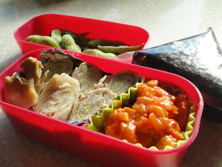 今日のお弁当です
