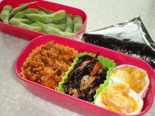 今日のお弁当です