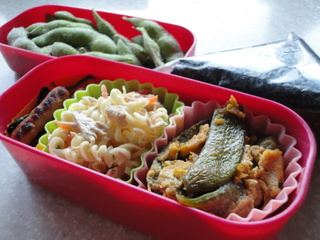 今日のお弁当です