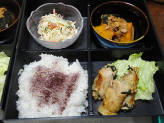 夜のお弁当です