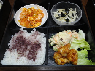 夜のお弁当です