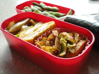 今日のお弁当です