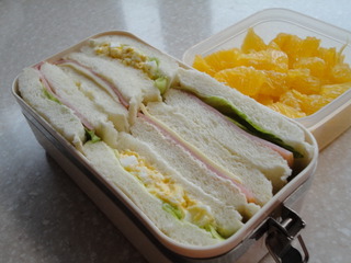 昨日のお弁当です