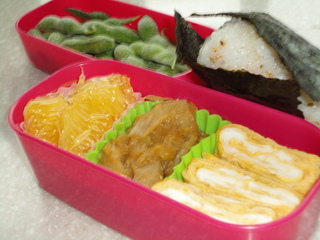 一昨日のお弁当です