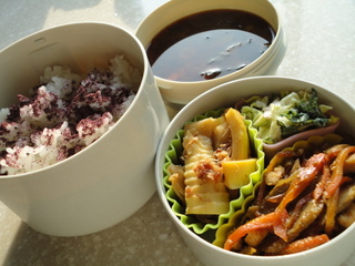 昨日のお弁当です