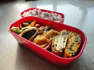 一昨日のお弁当です